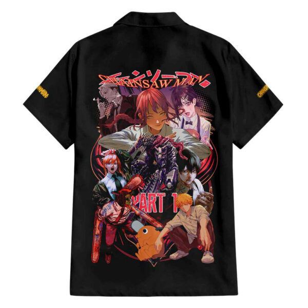 Chemise hawaïenne Chainsaw Man Partie 1 - Maison Otaku – Image 2