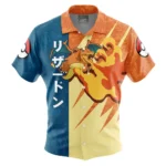 Chemise hawaïenne Attaque Dracaufeu Pokémon – Maison Otaku