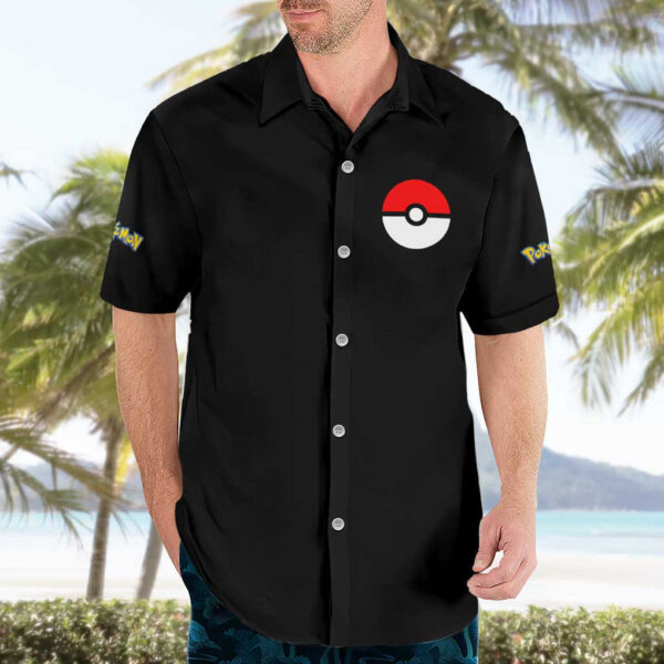 Chemise hawaïenne Salamèche Pokémon - Maison Otaku – Image 3