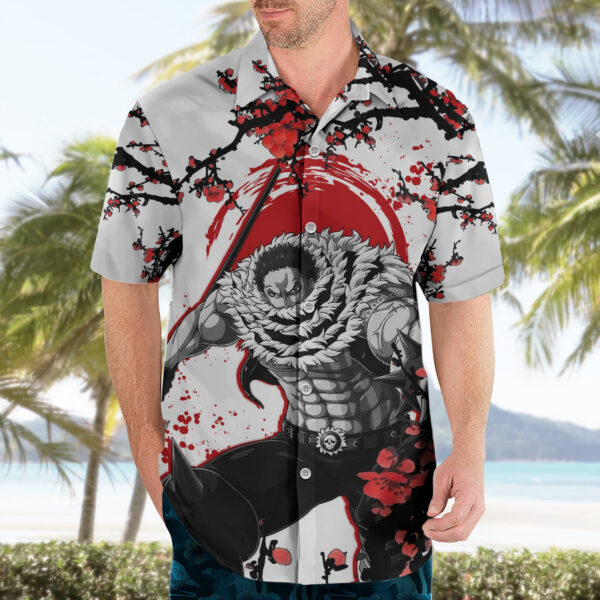 Chemise hawaïenne Charlotte Katakuri One Piece Style Japonais - Maison Otaku – Image 3