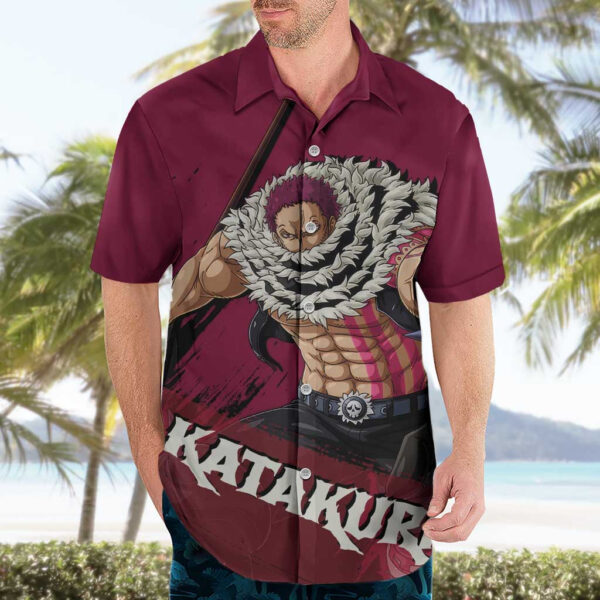 Chemise hawaïenne Charlotte Katakuri One Piece - Maison Otaku – Image 3