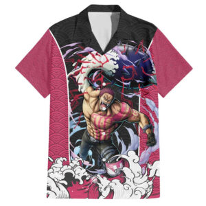 Chemise hawaïenne Charlotte Katakuri One Piece Motif Japonais - Maison Otaku