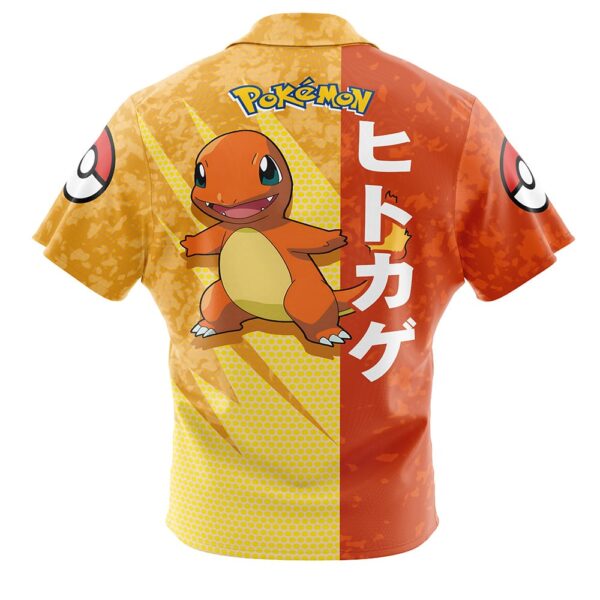 Chemise hawaïenne Salamèche Attaque Pokémon - Maison Otaku – Image 2