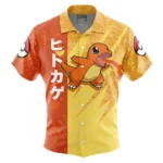 Chemise hawaïenne Salamèche Attaque Pokémon – Maison Otaku