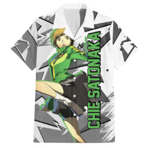 Chemise hawaïenne Chie Satonaka Persona Style Cyber - Maison Otaku