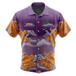 Chemise hawaïenne Chili Octo Aloha Splatoon – Maison Otaku