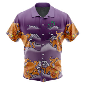Chemise hawaïenne Chili Octo Aloha Splatoon - Maison Otaku
