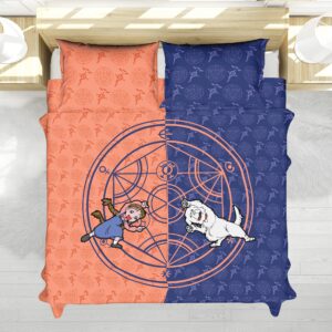 Housse De Couette Chimère Nina Fullmetal Alchemist Parure de lit Ensemble De Literie