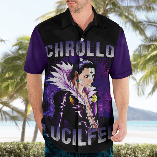 Chemise hawaïenne Chrollo Lucilfer Hunter x Hunter - Maison Otaku – Image 3