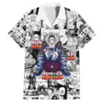 Chemise hawaïenne Chrollo Lucilfer Hunter x Hunter style manga – Maison Otaku