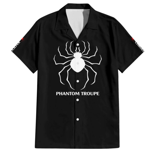 Chemise hawaïenne Chrollo Lucilfer Brigade Fantôme anime - Maison Otaku
