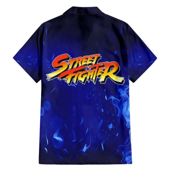 Chemise hawaïenne Chun-Li Street Fighter style manga - Maison Otaku – Image 2