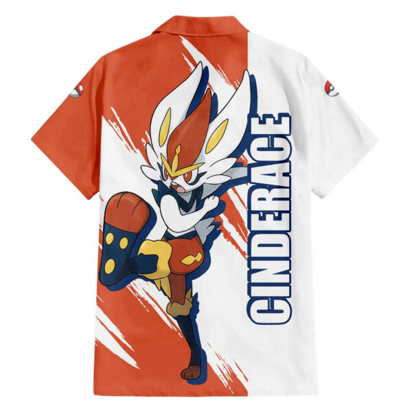 Chemise hawaïenne Pyrobut Pokémon style manga - Maison Otaku – Image 2
