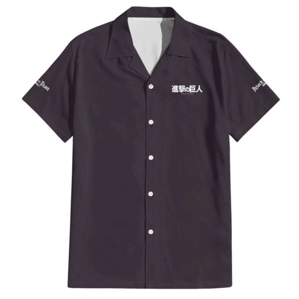 Chemise hawaïenne Titan Colossal L’Attaque des Titans - Maison Otaku