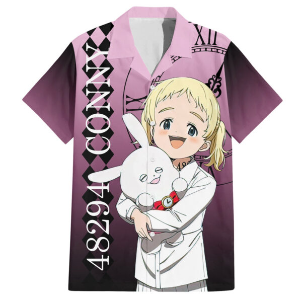 Chemise hawaïenne Conny The Promised Neverland - Maison Otaku