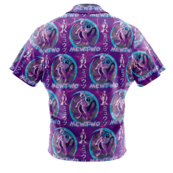 Chemise hawaïenne Cosmic Mewtwo Pokémon - Maison Otaku – Image 2