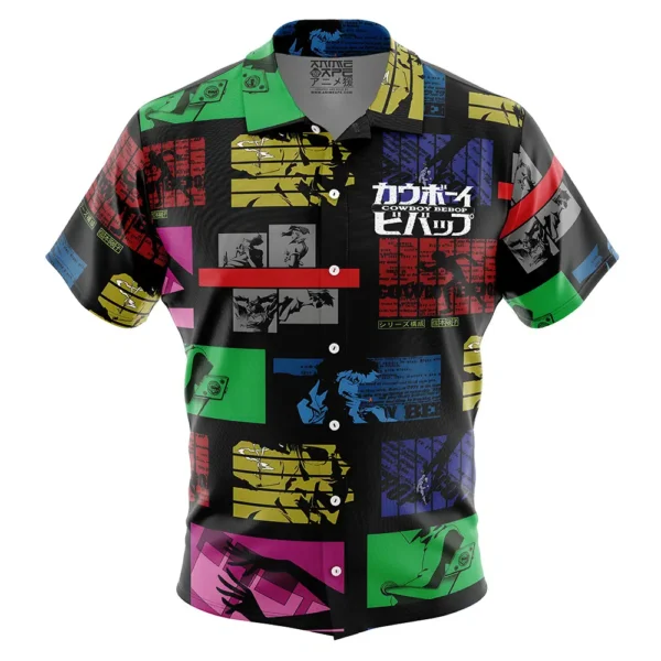 Chemise hawaïenne Cowboy Bebop - Maison Otaku