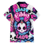 Chemise hawaïenne Lapins fous – Maison Otaku