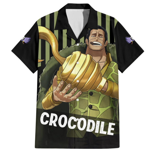 Chemise hawaïenne Crocodile One Piece - Maison Otaku