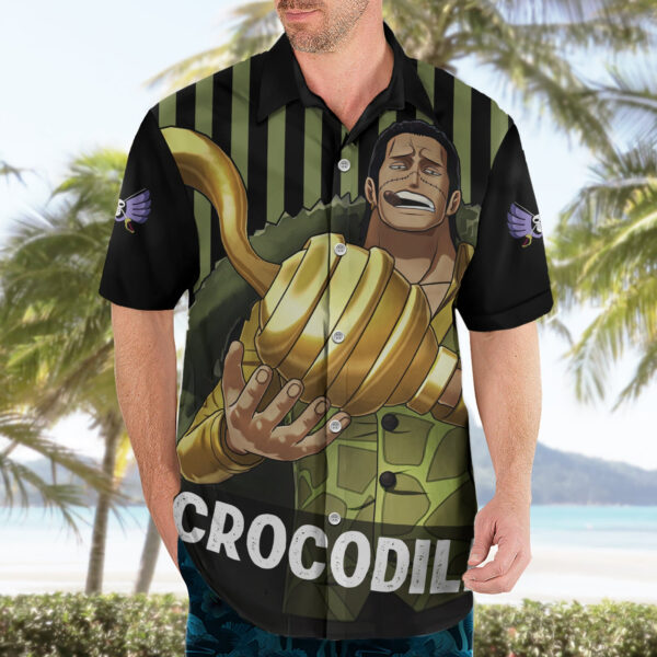 Chemise hawaïenne Crocodile One Piece - Maison Otaku – Image 3