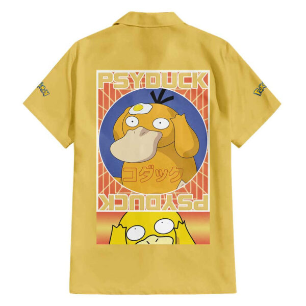 Chemise hawaïenne Psykokwak mignon Pokémon - Maison Otaku – Image 2