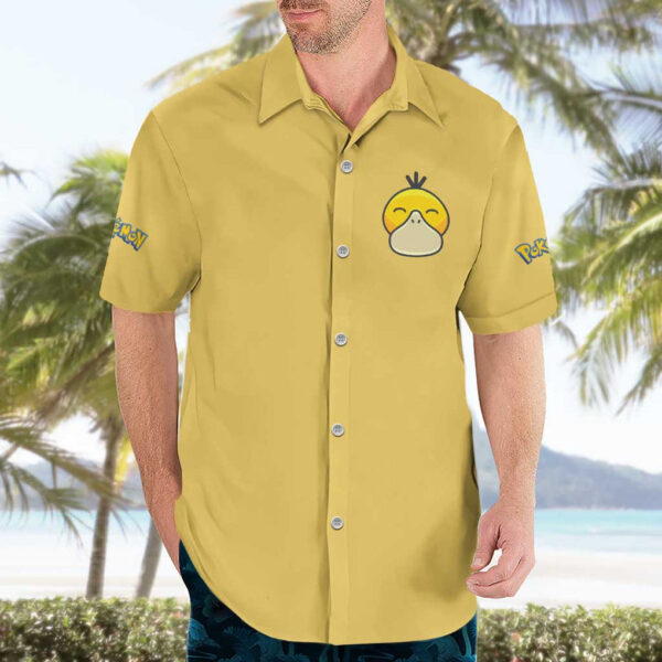 Chemise hawaïenne Psykokwak mignon Pokémon - Maison Otaku – Image 3