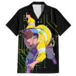 Chemise hawaïenne David Martinez Cyberpunk – Maison Otaku