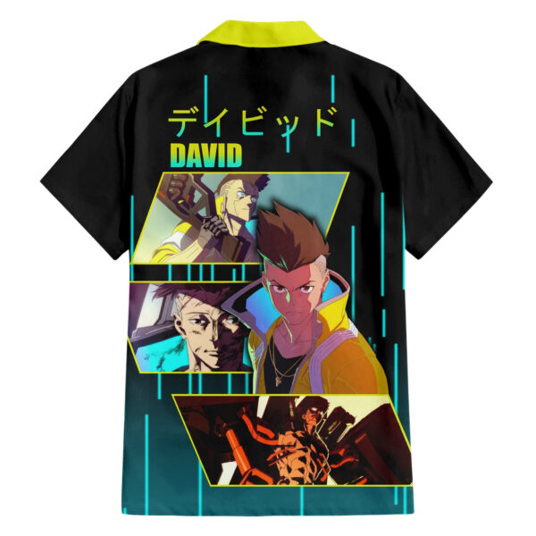 Chemise hawaïenne David Martinez Cyberpunk - Maison Otaku – Image 2