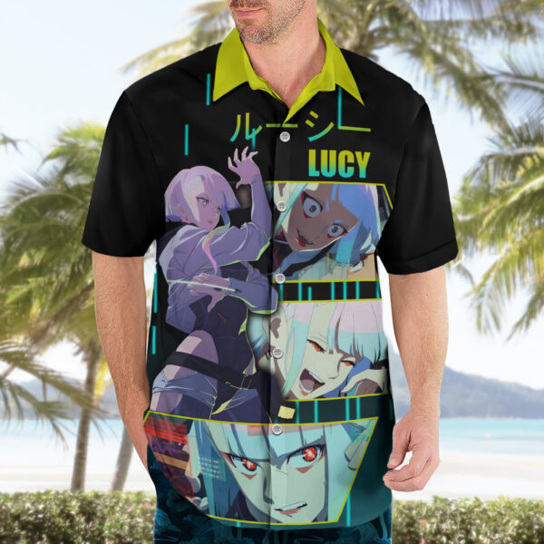 Chemise hawaïenne Lucy Cyberpunk - Maison Otaku – Image 3