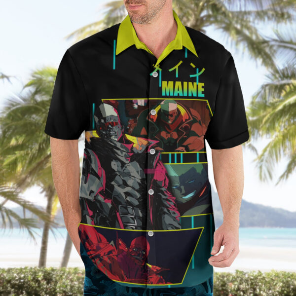 Chemise hawaïenne Maine Cyberpunk - Maison Otaku – Image 3