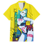 Chemise hawaïenne Rebecca Cyberpunk Edgerunners – Maison Otaku