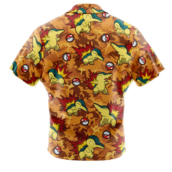 Chemise hawaïenne Cyndaquil Pokémon - Maison Otaku – Image 2