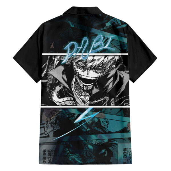 Chemise hawaïenne Dabi My Hero Academia style manga - Maison Otaku – Image 2