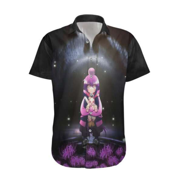 Chemise hawaïenne Yayoi Dark Gathering avec araignées - Maison Otaku