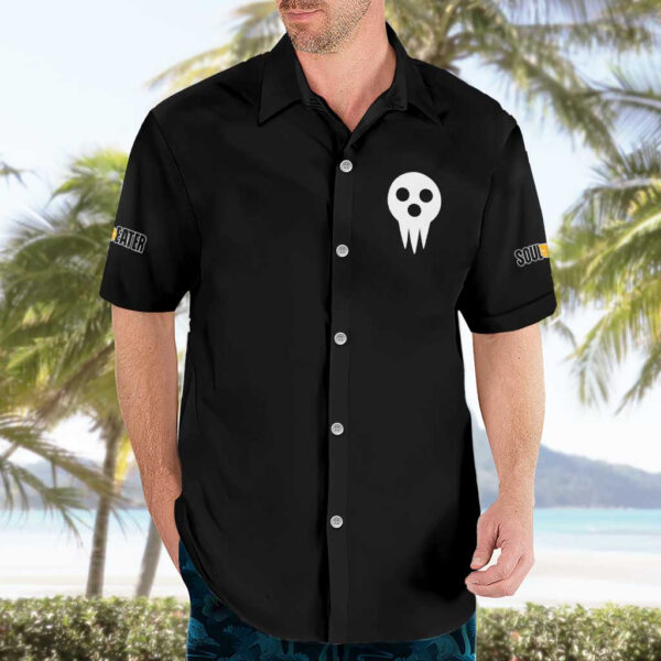 Chemise hawaïenne Death the Kid Soul Eater - Maison Otaku – Image 3