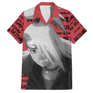 Chemise hawaïenne Deidara – style manga - Maison Otaku