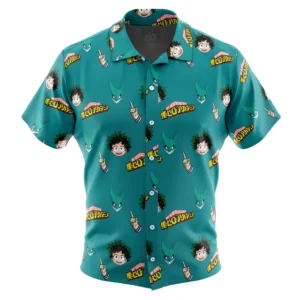 Chemise hawaïenne Deku My Hero Academia - Maison Otaku