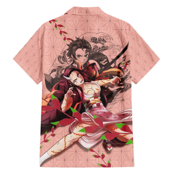 Chemise hawaïenne Nezuko démon – Demon Slayer - Maison Otaku – Image 2