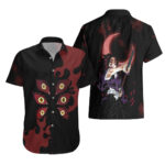 Chemise hawaïenne Kokushibo – Demon Slayer Lune Rouge – Maison Otaku