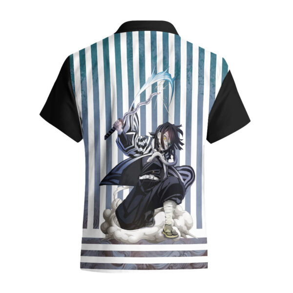 Chemise hawaïenne Obanai Iguro – Demon Slayer Pilier du serpent - Maison Otaku – Image 3