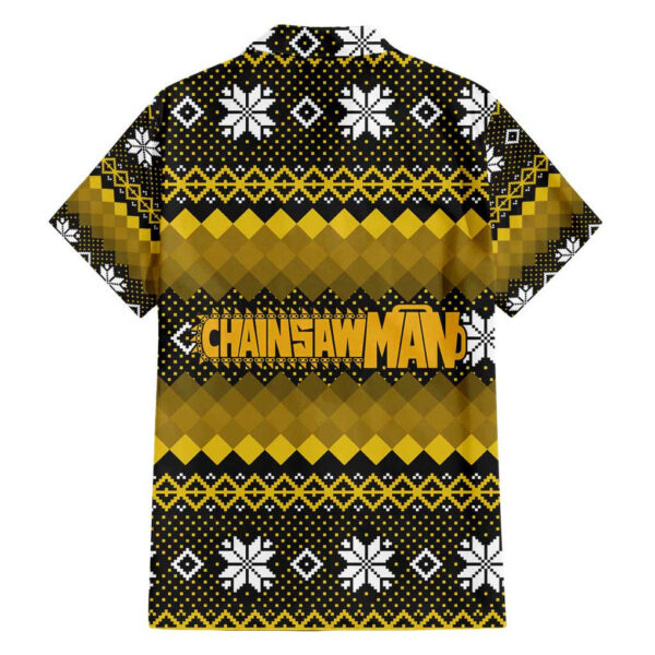 Chemise hawaïenne Denji – Chainsaw Man édition Noël - Maison Otaku – Image 2