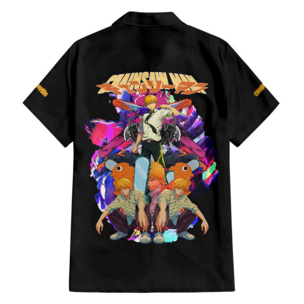 Chemise hawaïenne Denji – Chainsaw Man version japonaise V2 - Maison Otaku – Image 2