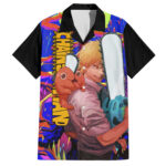Chemise hawaïenne Denji – Chainsaw Man – Maison Otaku