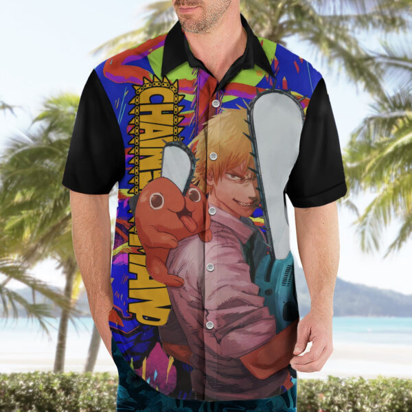 Chemise hawaïenne Denji – Chainsaw Man - Maison Otaku – Image 3