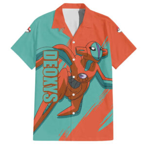 Chemise hawaïenne Deoxys – Pokémon - Maison Otaku