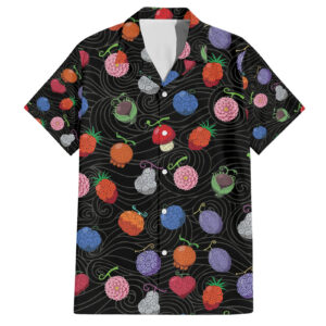 Chemise hawaïenne Fruits du démon – One Piece - Maison Otaku
