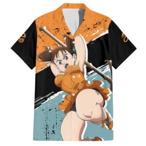 Chemise hawaïenne Diane – Seven Deadly Sins - Maison Otaku