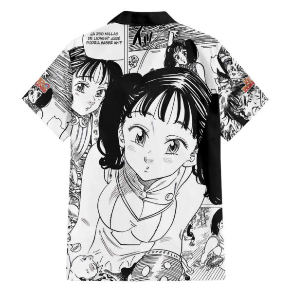 Chemise hawaïenne Diane – Seven Deadly Sins style manga - Maison Otaku – Image 2