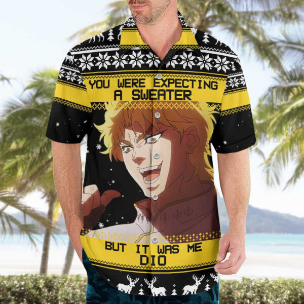 Chemise hawaïenne Dio Brando – JoJo’s Bizarre Adventure Noël - Maison Otaku – Image 3