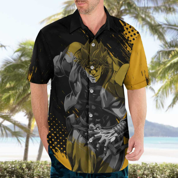 Chemise hawaïenne Dio Brando – JoJo’s Bizarre Adventure style manga - Maison Otaku – Image 3